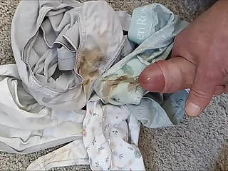 Big Saddle with On Daughter-In-Law's Very Dirty Panties