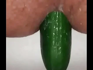 Gay anal cucumber